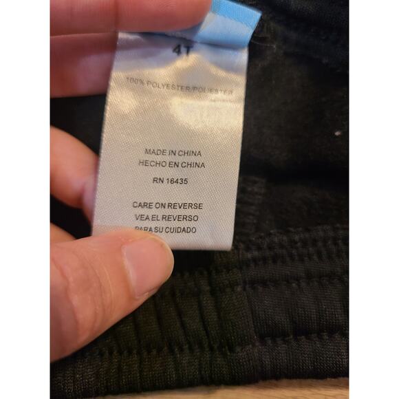 Disney 4t boys black jogger style sweat pants - Picture 5 of 6